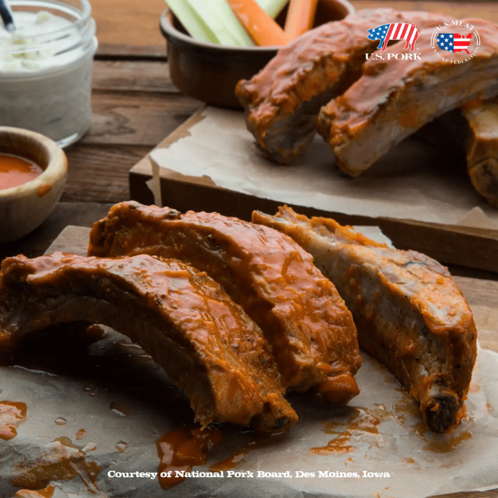 Buffalo Pork Ribs - Your favorite recipe!