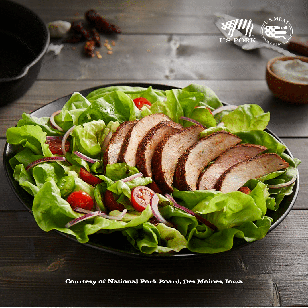 Chipotle Roasted Pork Salad